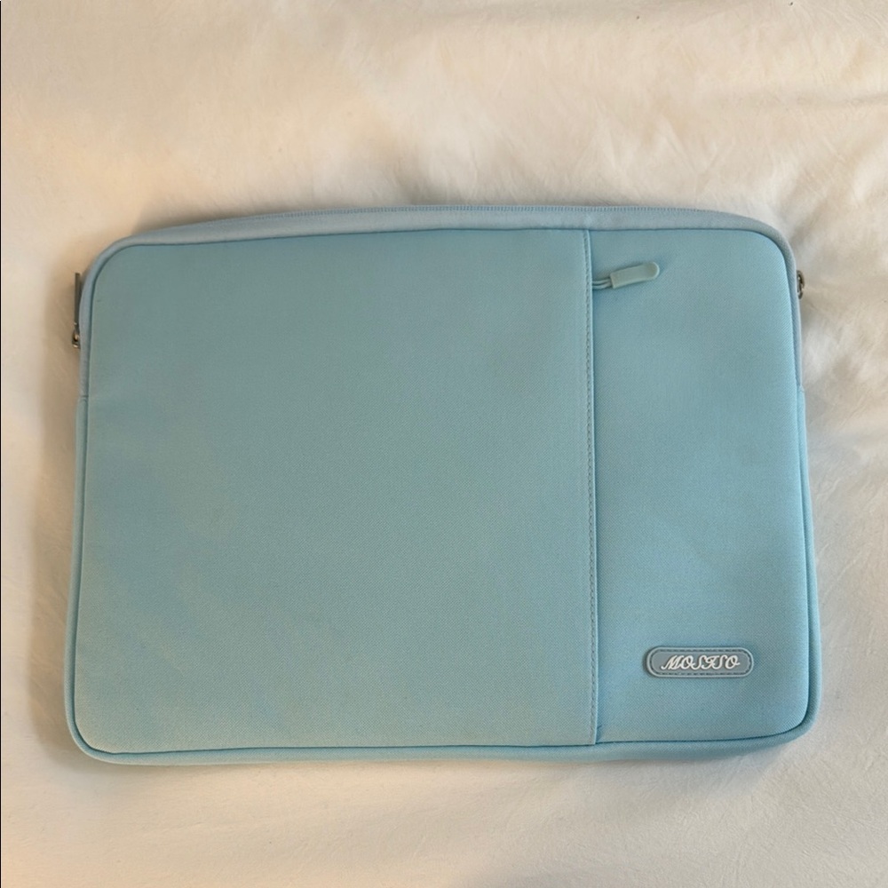 Light Blue Laptop Sleeve